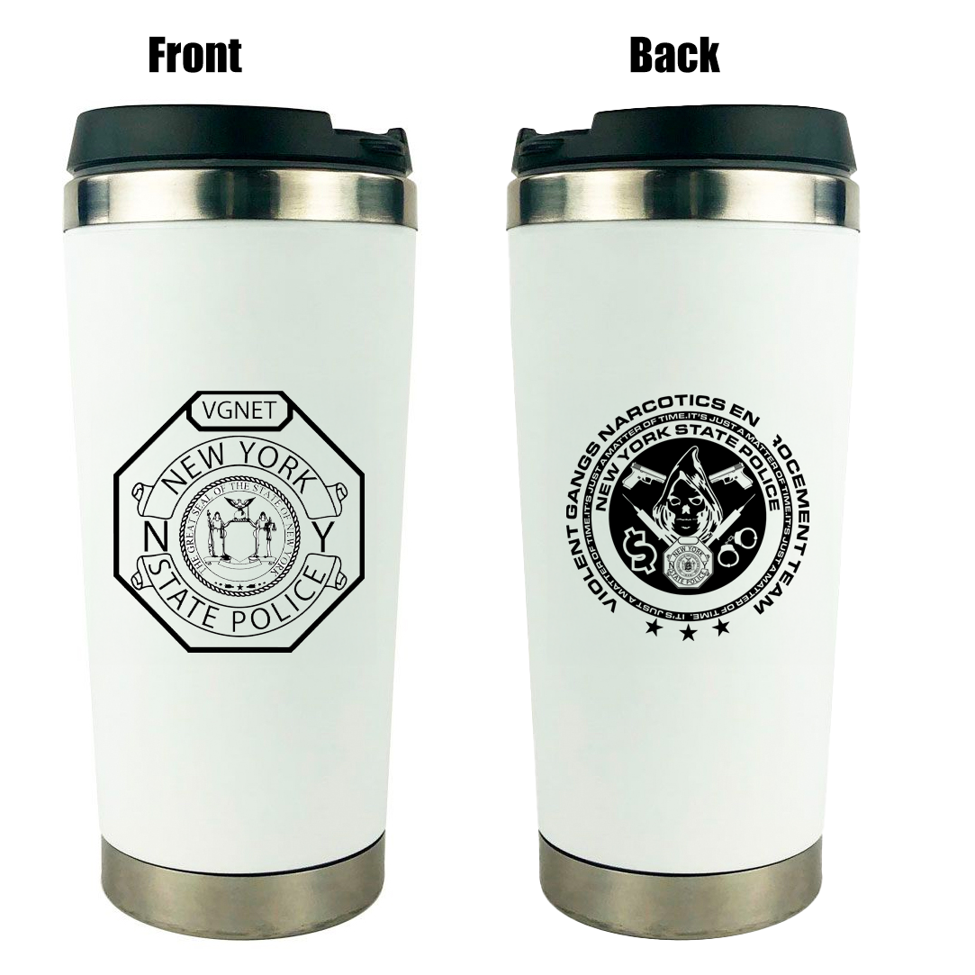 NY Narcotics Enforcement Sideline Tumbler- Double Sided