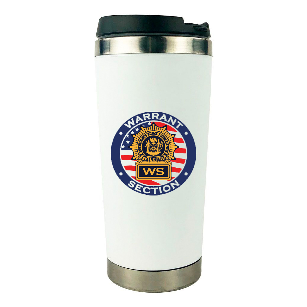 NYPD Warrant Section Sideline Tumbler