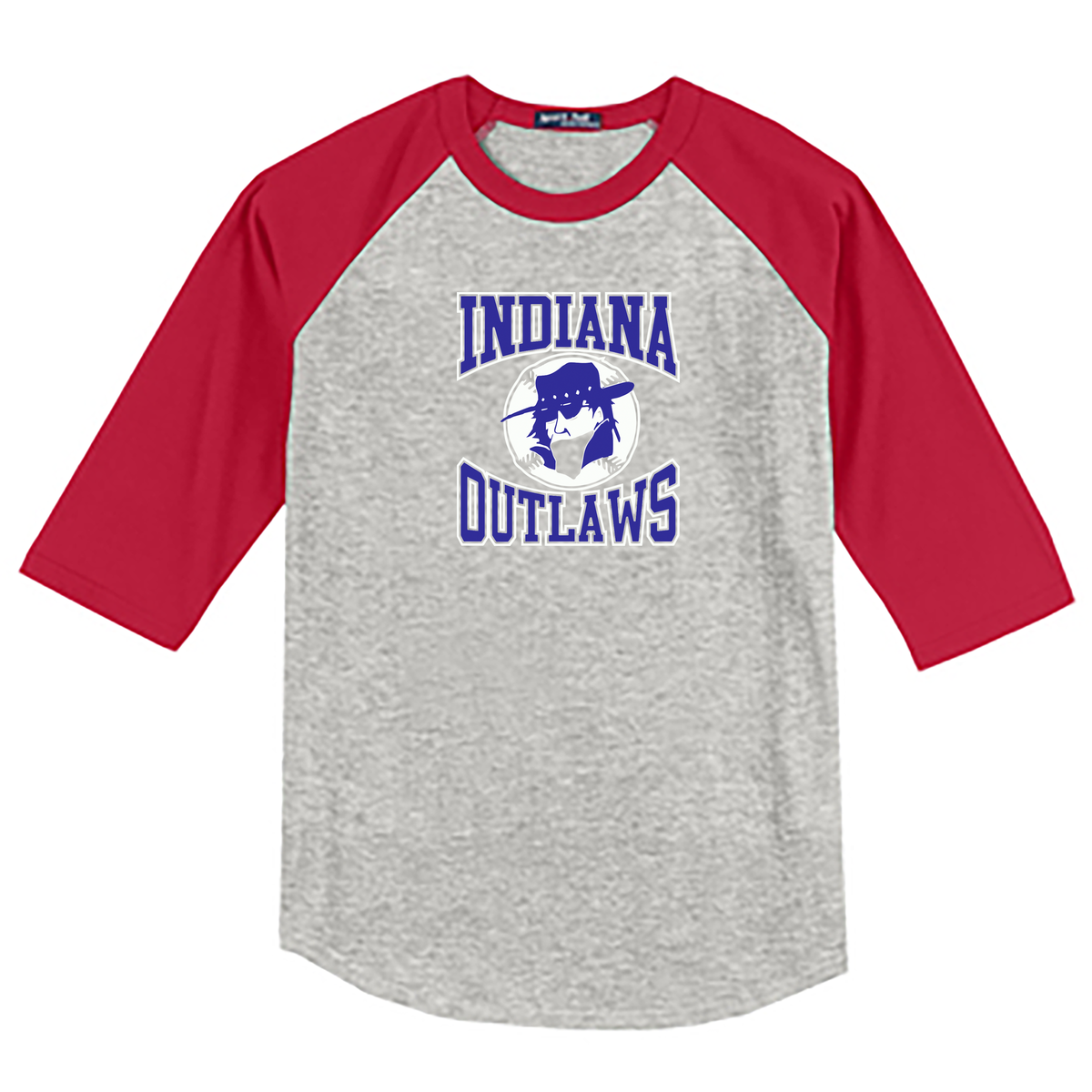 Southern Indiana Outlaws Baseball 3/4 Sleeve Baseball Shirt