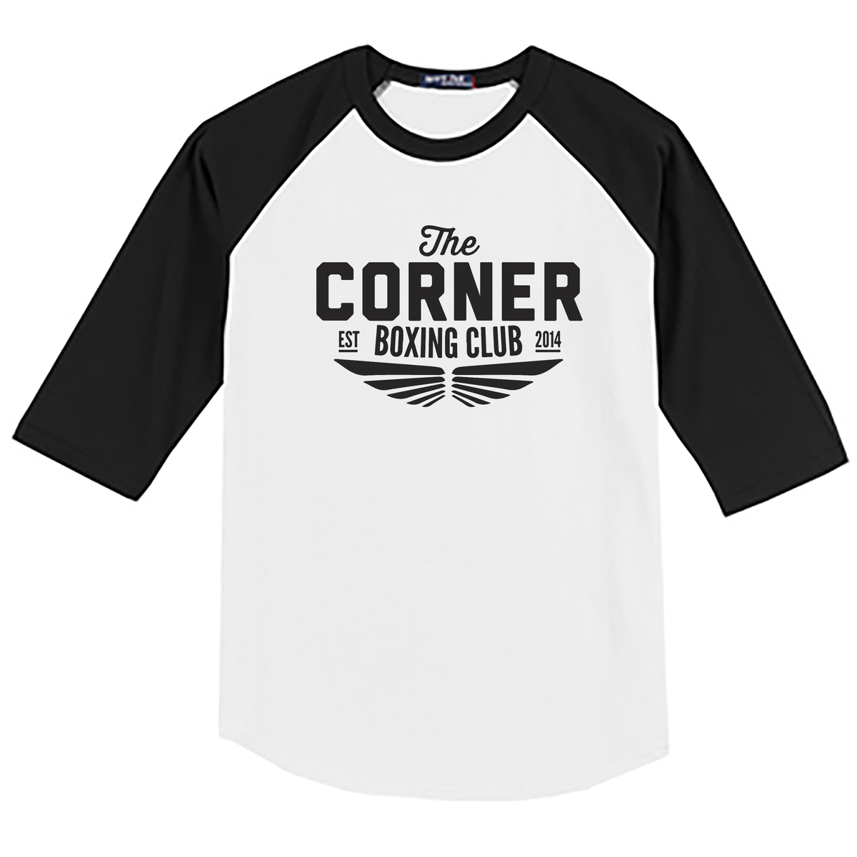 Corner Boxing Club 3/4 Sleeve Baseball Shirt