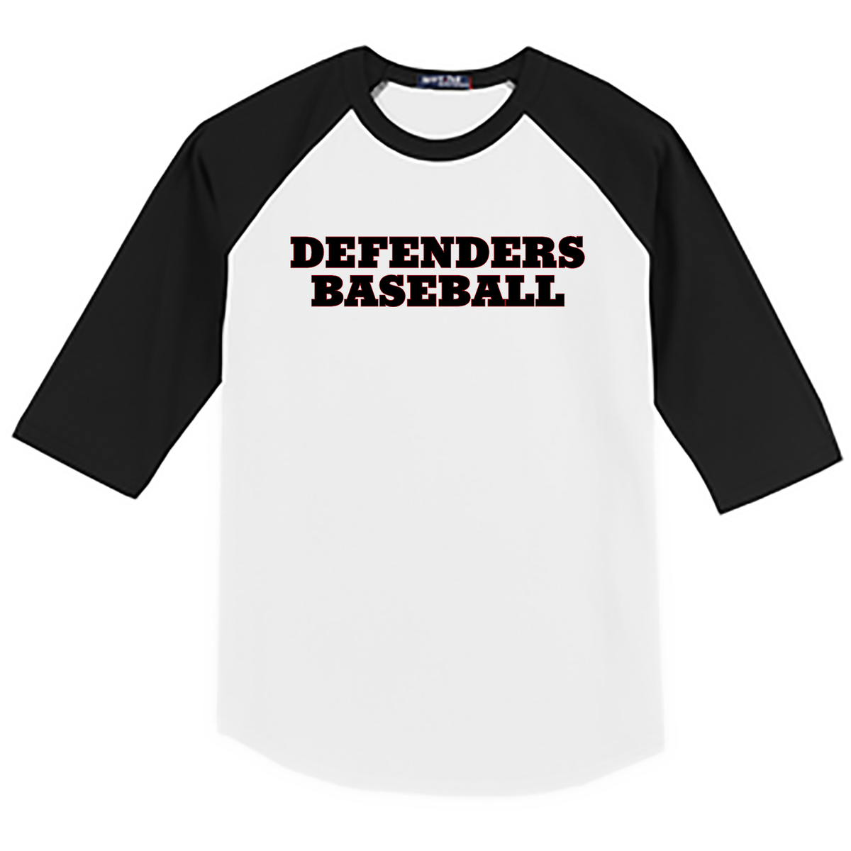 Defenders Baseball 3/4 Sleeve Baseball Shirt