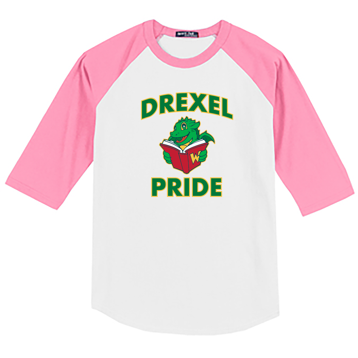 Drexel Avenue Elementary School 3/4 Sleeve Baseball Shirt