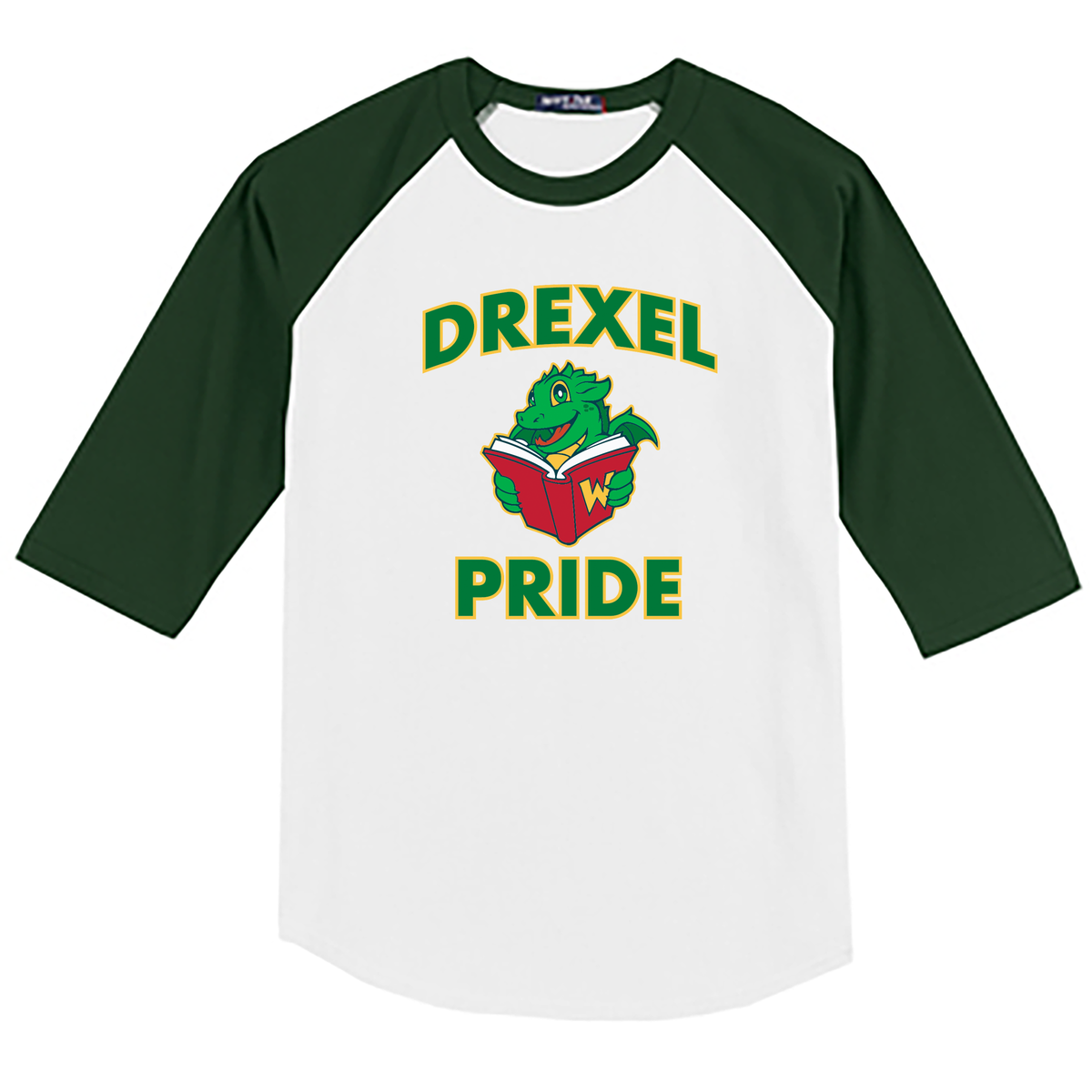 Drexel Avenue Elementary School 3/4 Sleeve Baseball Shirt