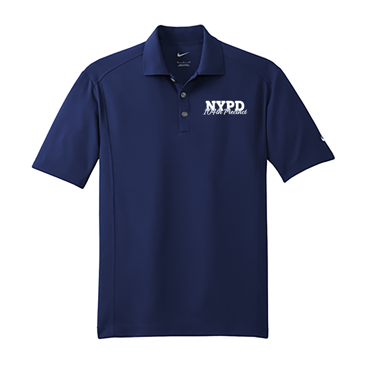 NYPD 104th Pct Nike Dri FIT Classic Polo Blatant Team Store