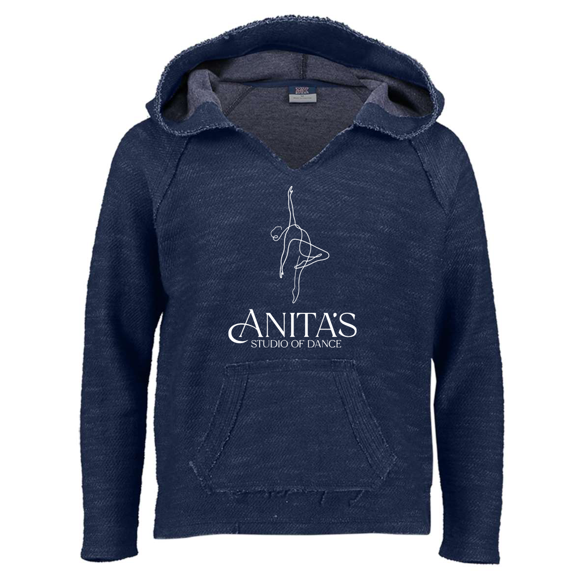 Anita's Studio of Dance Youth Bonfire Baja Terry Hooded Sweatshirt