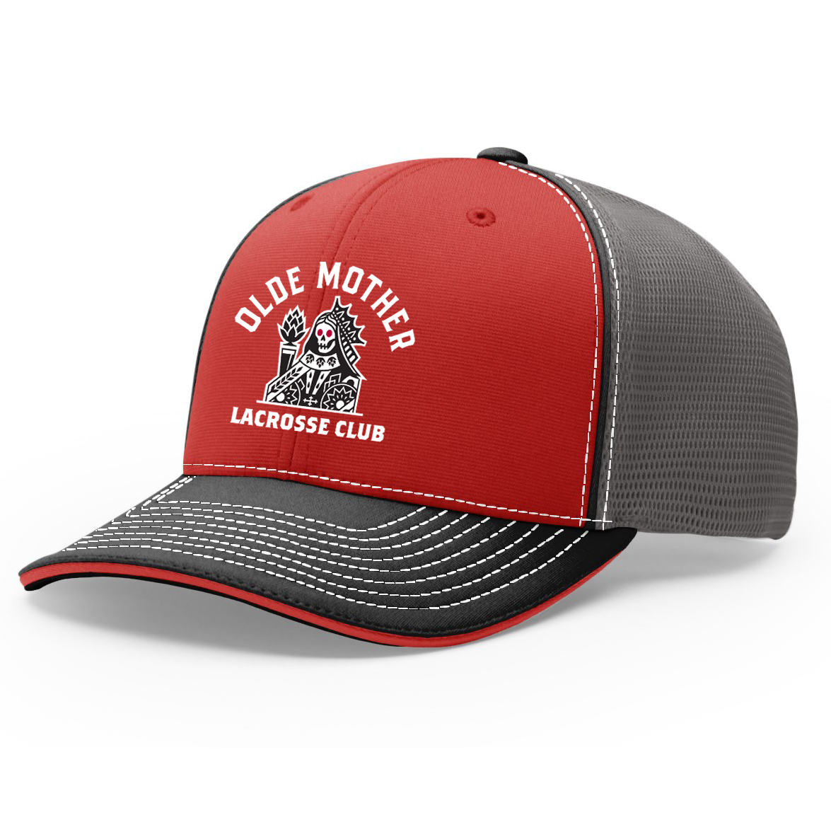 Olde Mother Lacrosse Club Sportmesh R-Flex Trucker