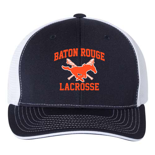 Baton Rouge Mustangs Lacrosse Sportmesh R-Flex Trucker