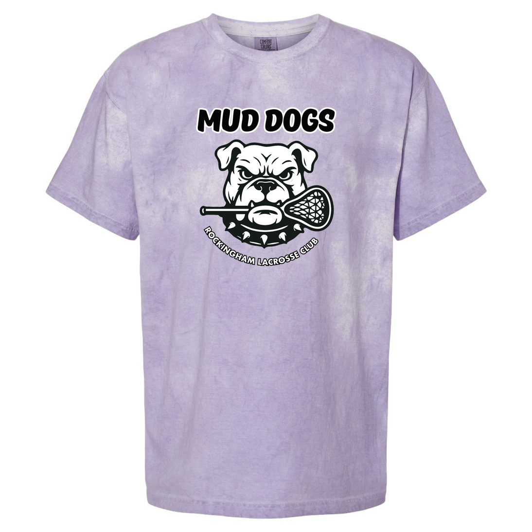 Mud Dogs Lacrosse Colorblast Heavyweight T-Shirt