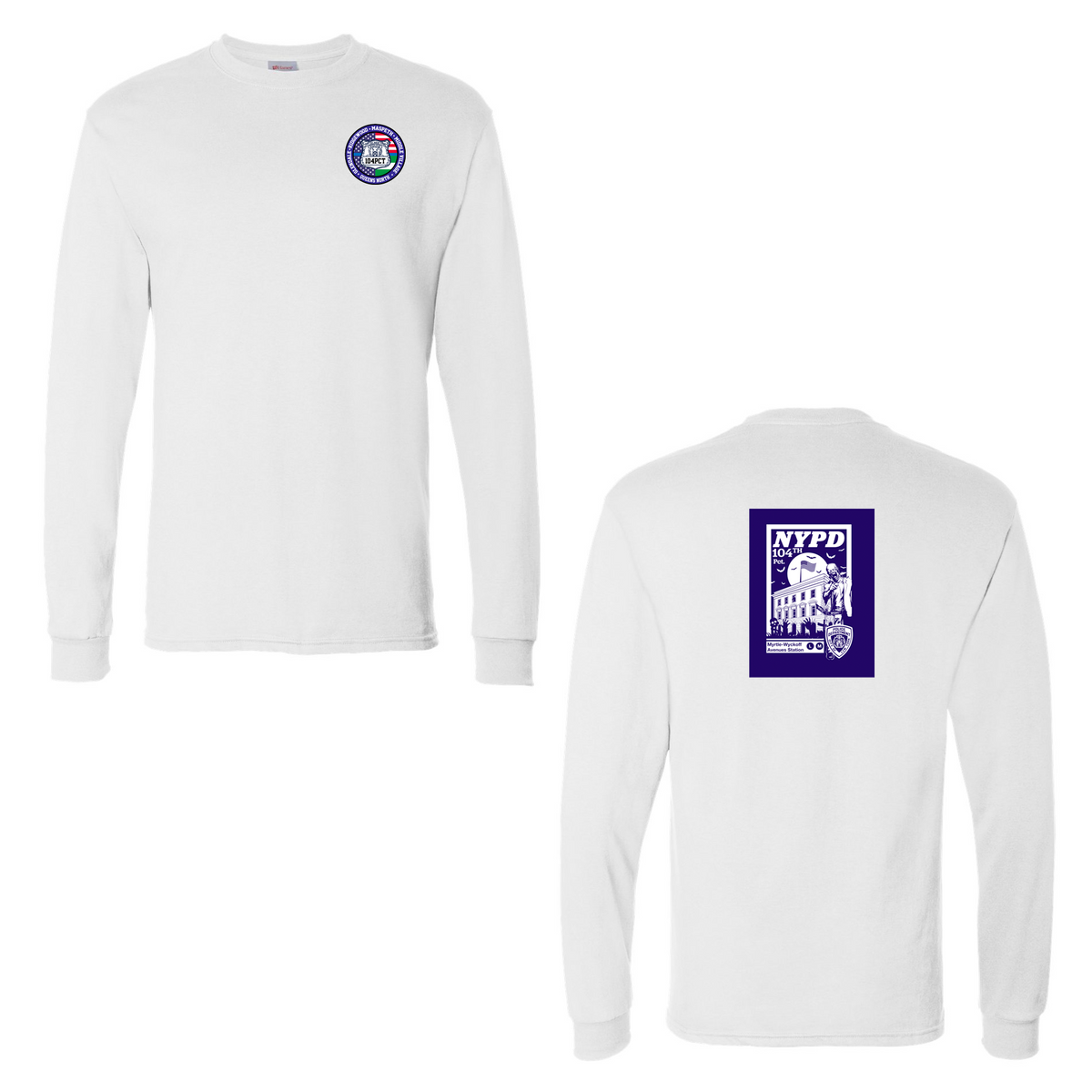 NYPD 104th Pct Essential-T Long Sleeve T-Shirt