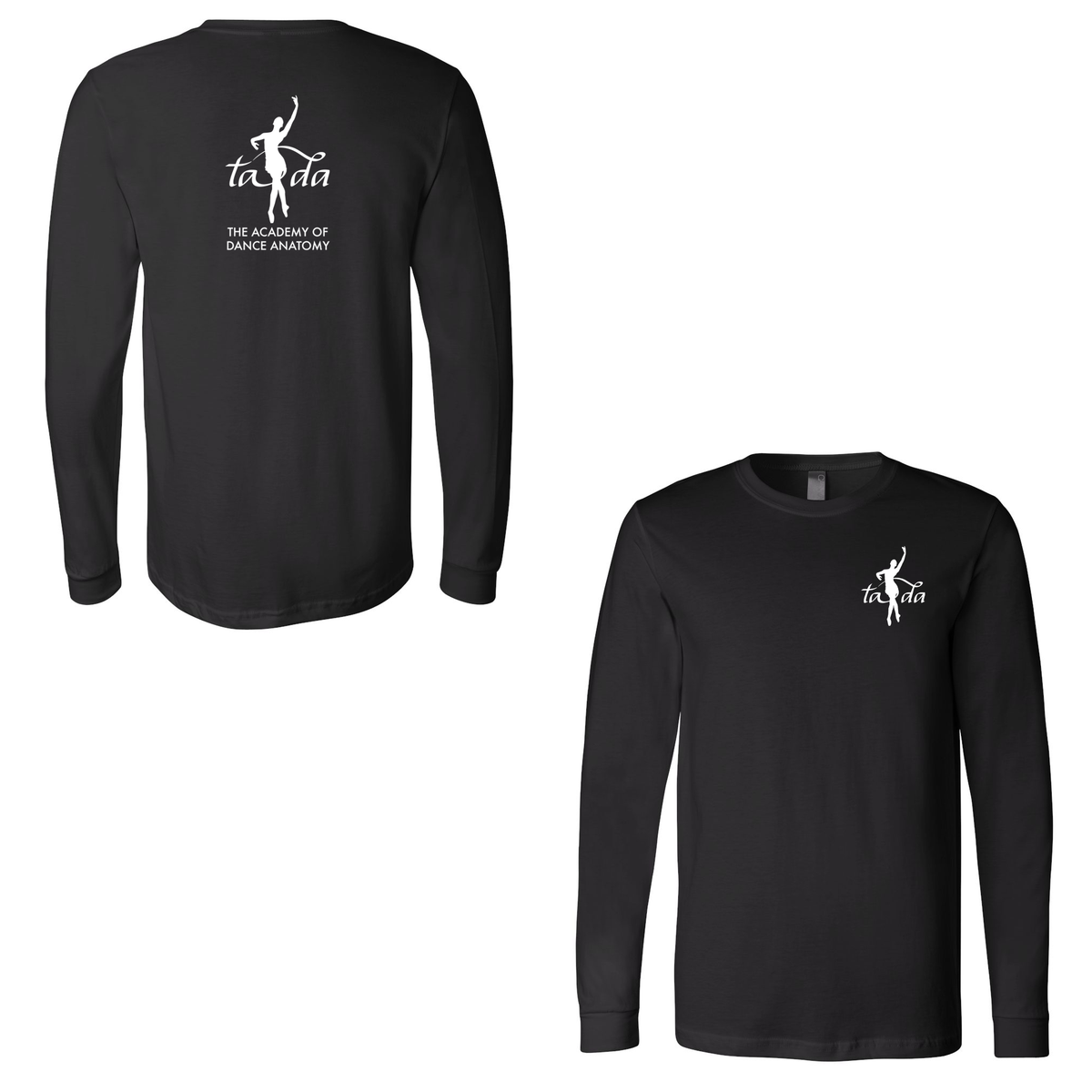 The Academy of Dance Anatomy Unisex Long Sleeve Tee