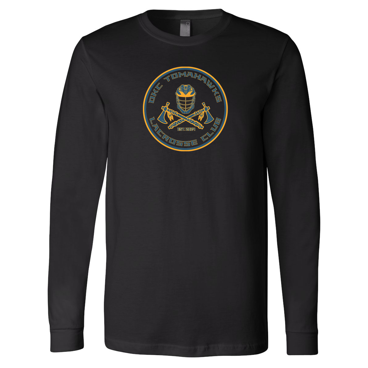 OKC Tomahawks Lacrosse Long Sleeve Tee