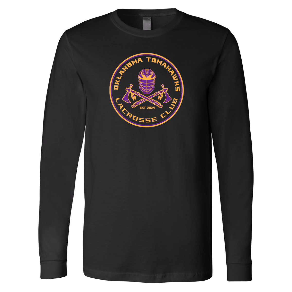 Oklahoma Tomahawks Lacrosse Long Sleeve Tee