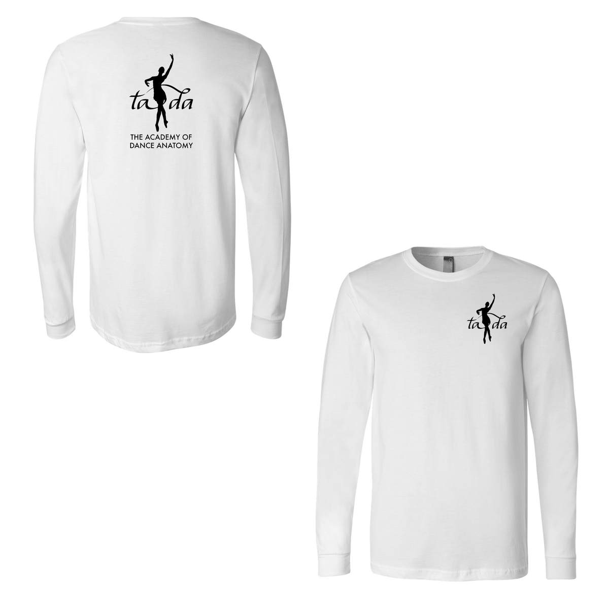 The Academy of Dance Anatomy Unisex Long Sleeve Tee