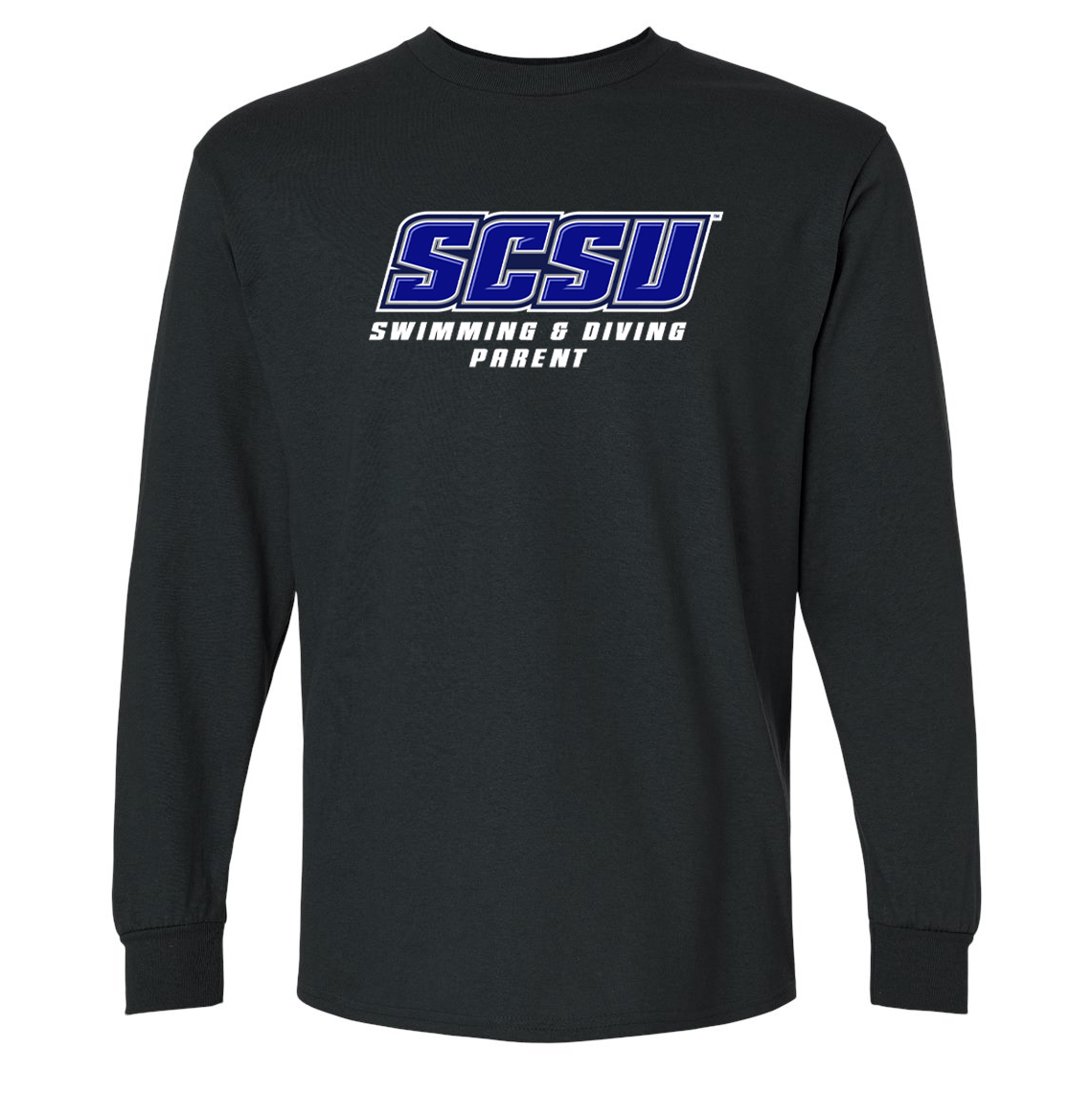 SCSU Swim and Dive Ultra Cotton Long Sleeve Shirt