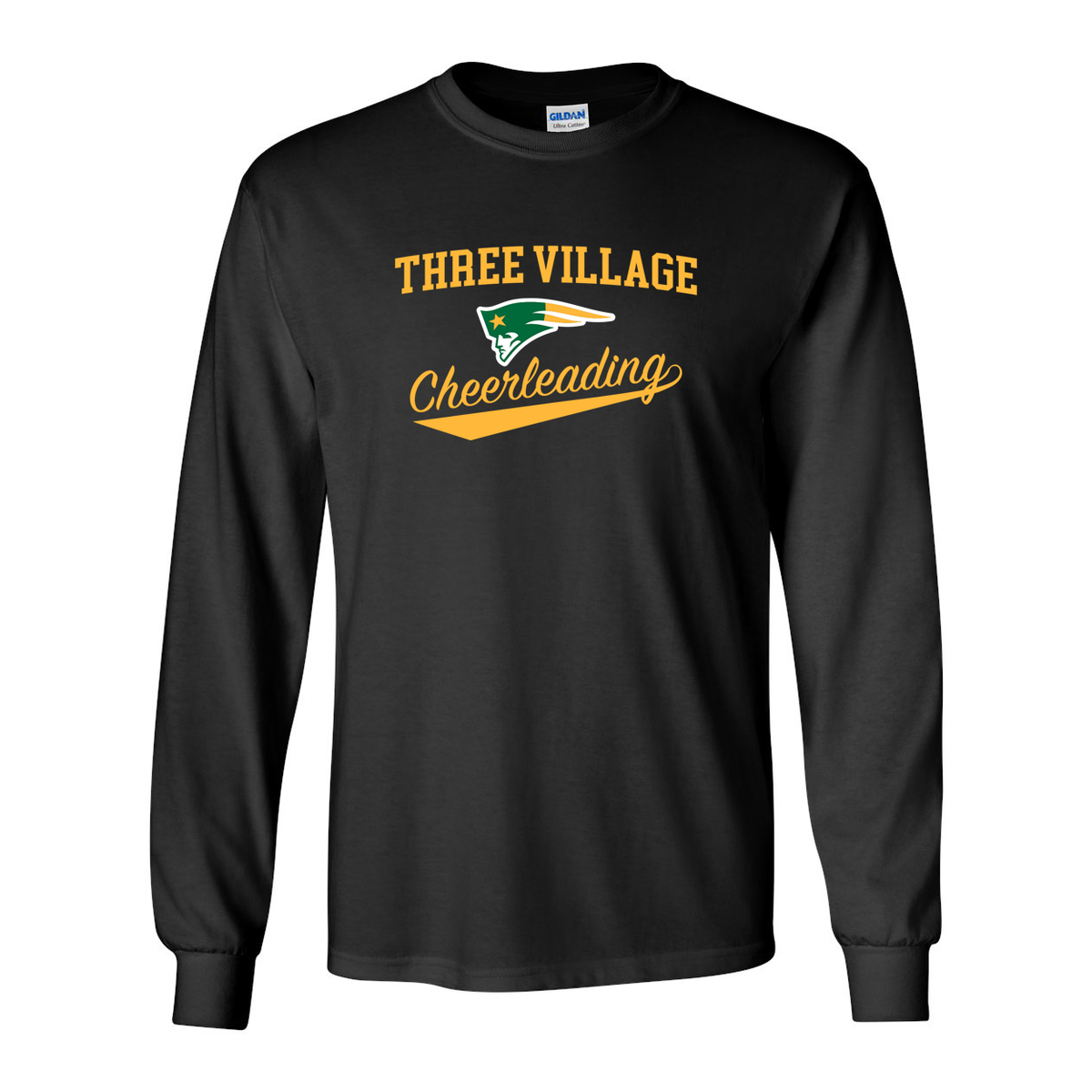 Three Village Cheerleading Ultra Cotton Long Sleeve Shirt