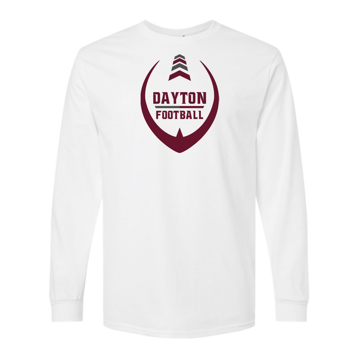 Dayton HS Football Ultra Cotton Long Sleeve Shirt