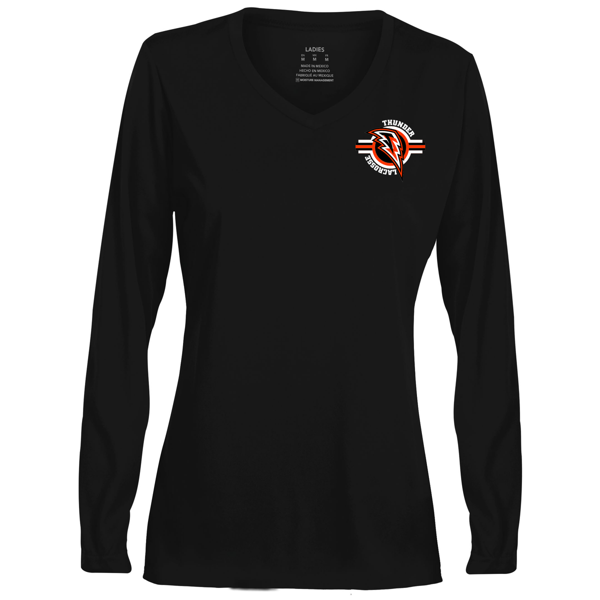 Jersey Thunder Girls Ladies NexGen Wicking Long Sleeve Tee