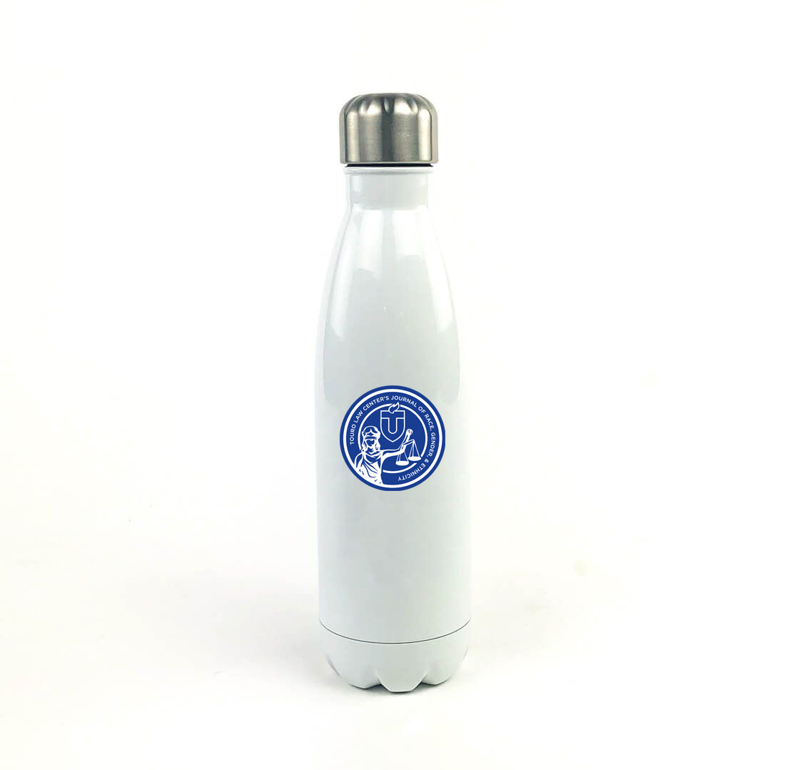 Touro JRGE 17 Oz. White Stainless Steel Water Bottle