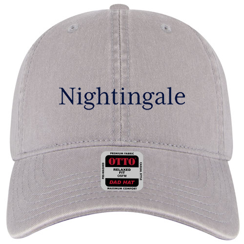 Nightingale Low Profile Style Dad Hat