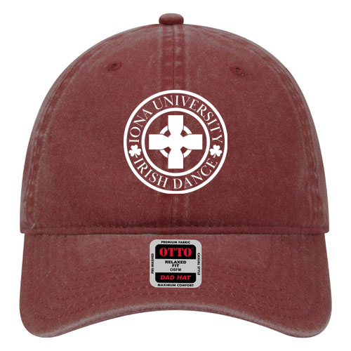 Iona University Irish Dance Low Profile Dad Hat