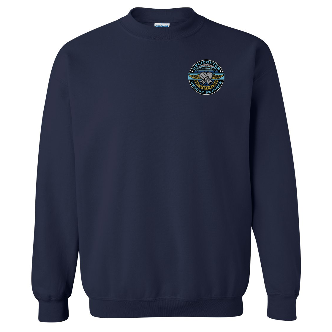 Suffolk County Marine Bureau Heavy Blend Crewneck