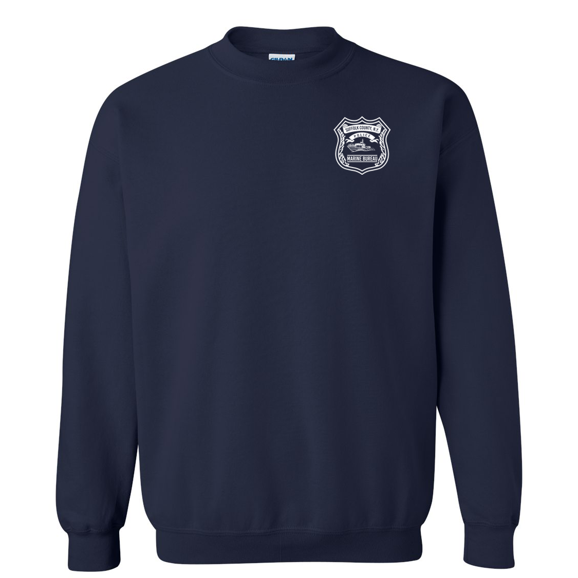 Suffolk County Marine Bureau Heavy Blend Crewneck