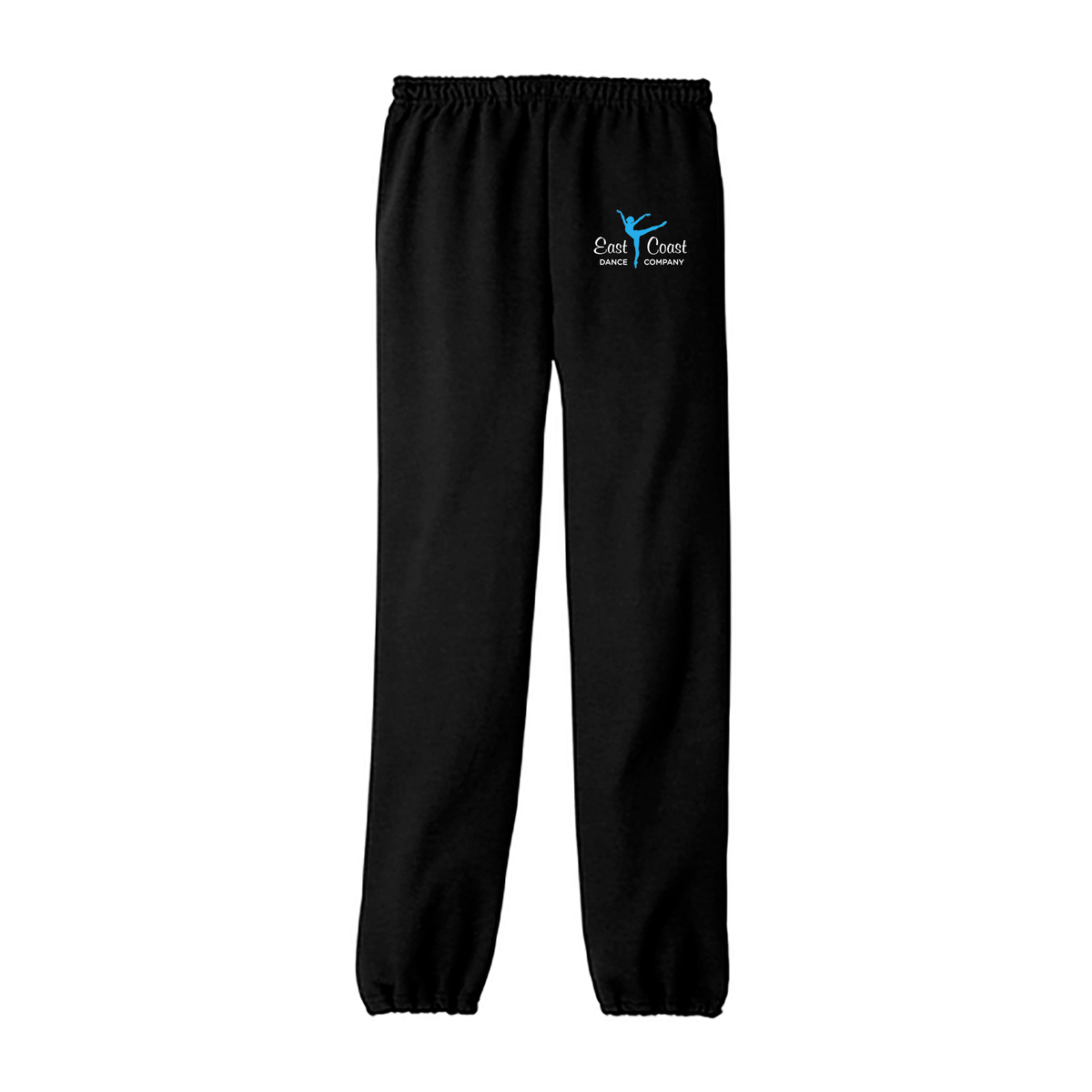 East Coast Dance Company Heavyweight Elastic Bottom Sweatpants - YOUTH SIZES AVAILABLE