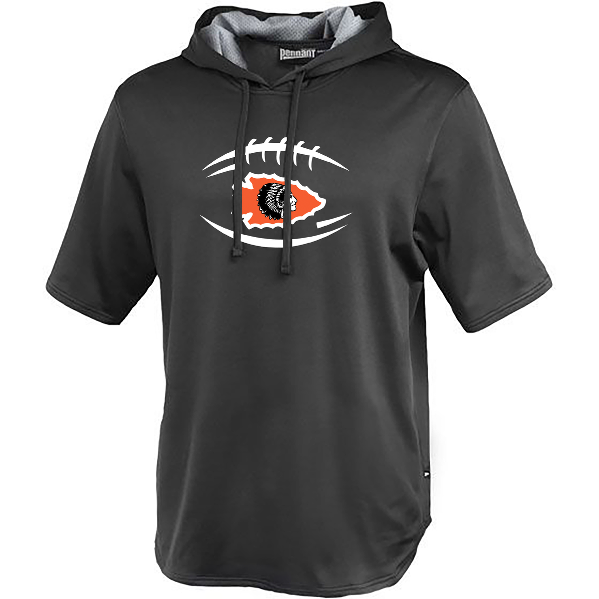 Newberry HS Football Fleece Short Sleeve Warmup Hoodie