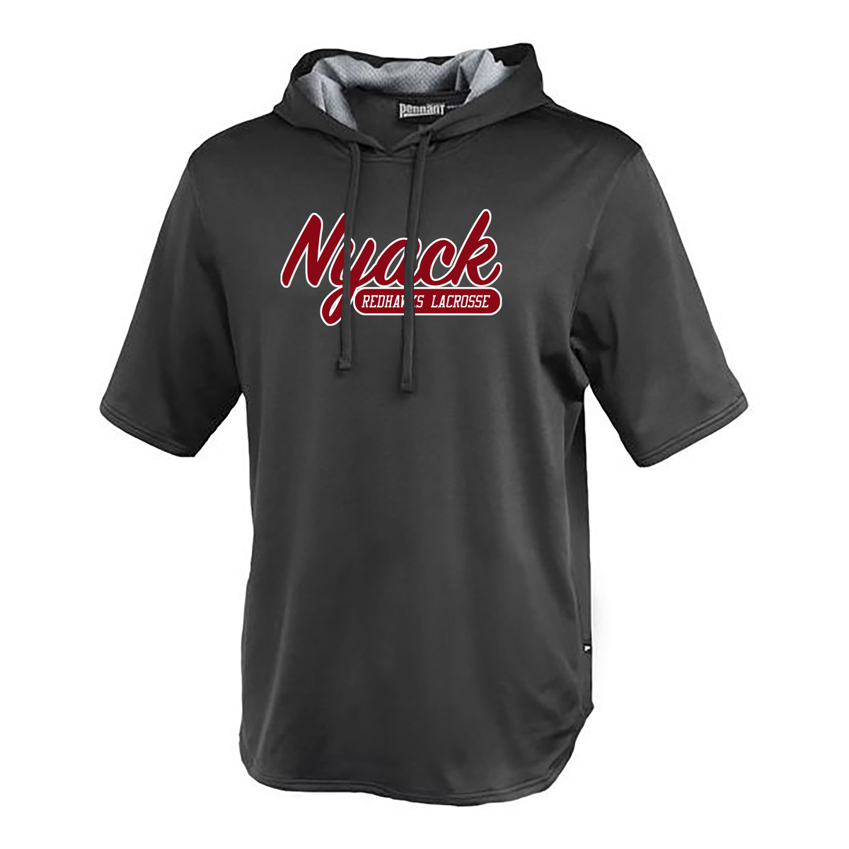 Nyack HS Lacrosse Fleece Short Sleeve Warmup Hoodie