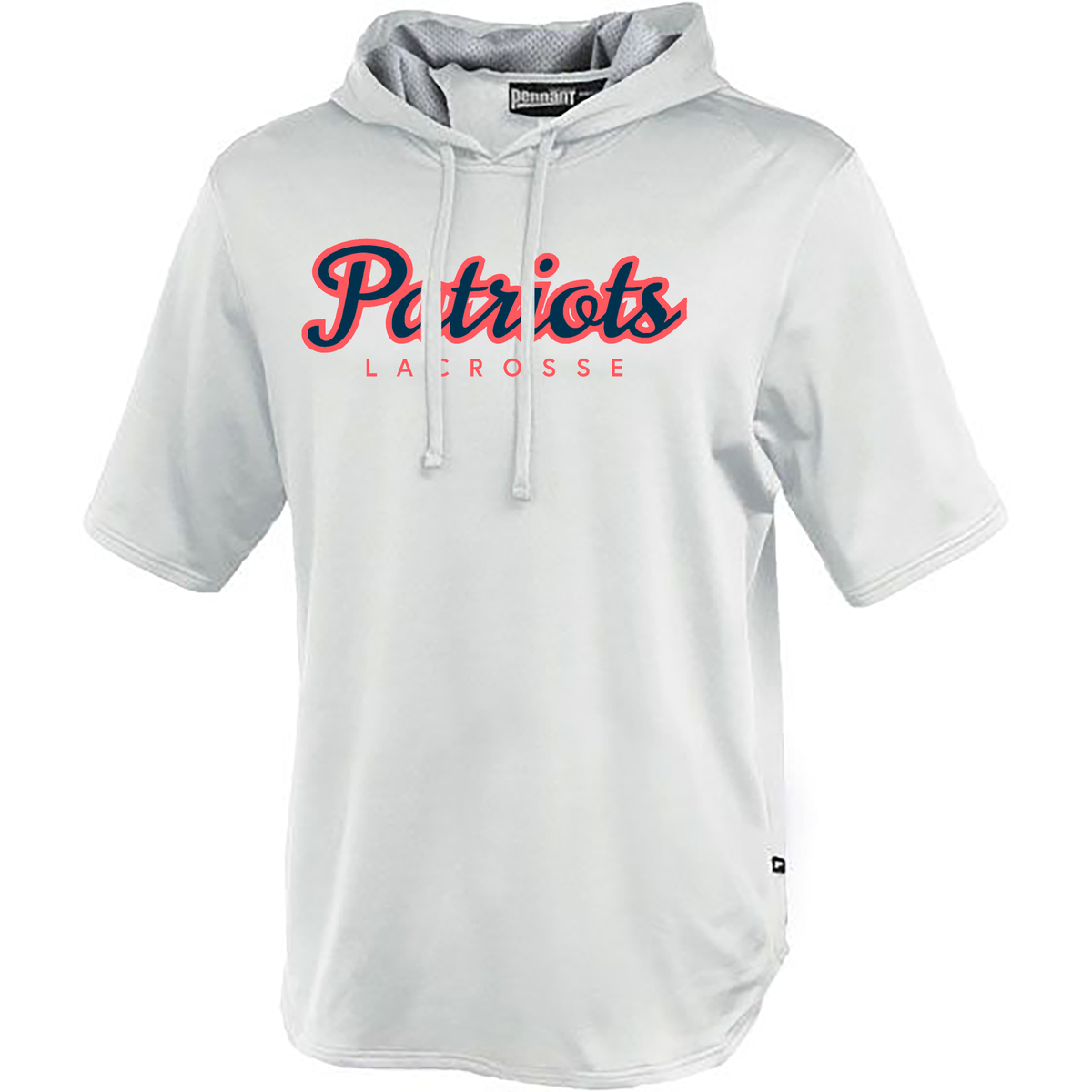 Augusta Patriots Lacrosse Club Fleece Short Sleeve Warmup Hoodie