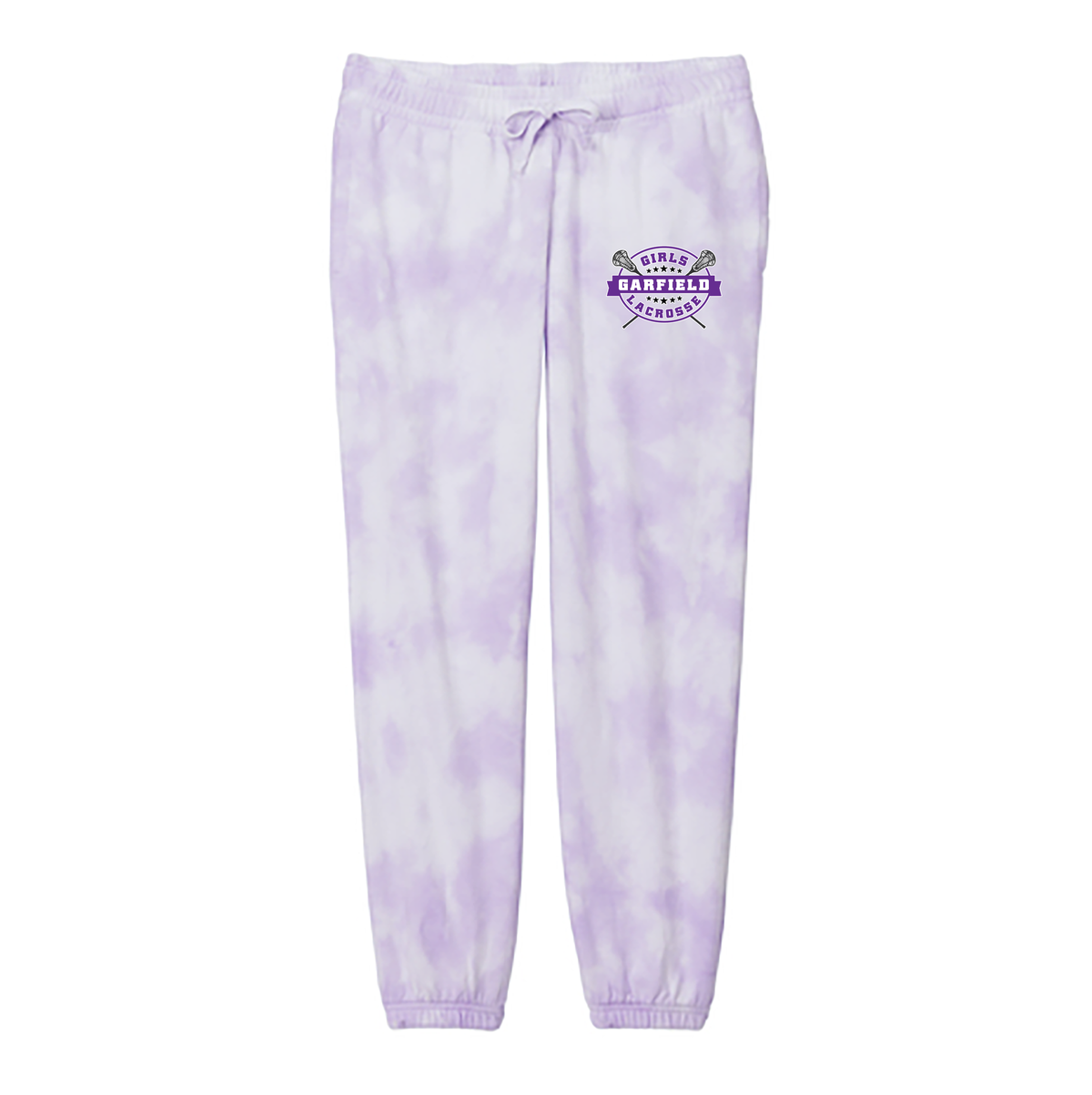 Garfield Lacrosse Women's Beach Wash Cloud Tie-Dye Sweatpant
