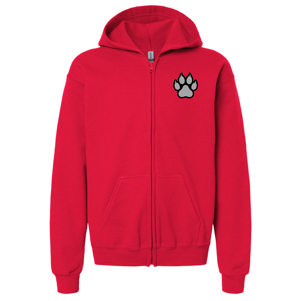 Moore Youth Cheer Heavy Blend Full Zip Hoodie