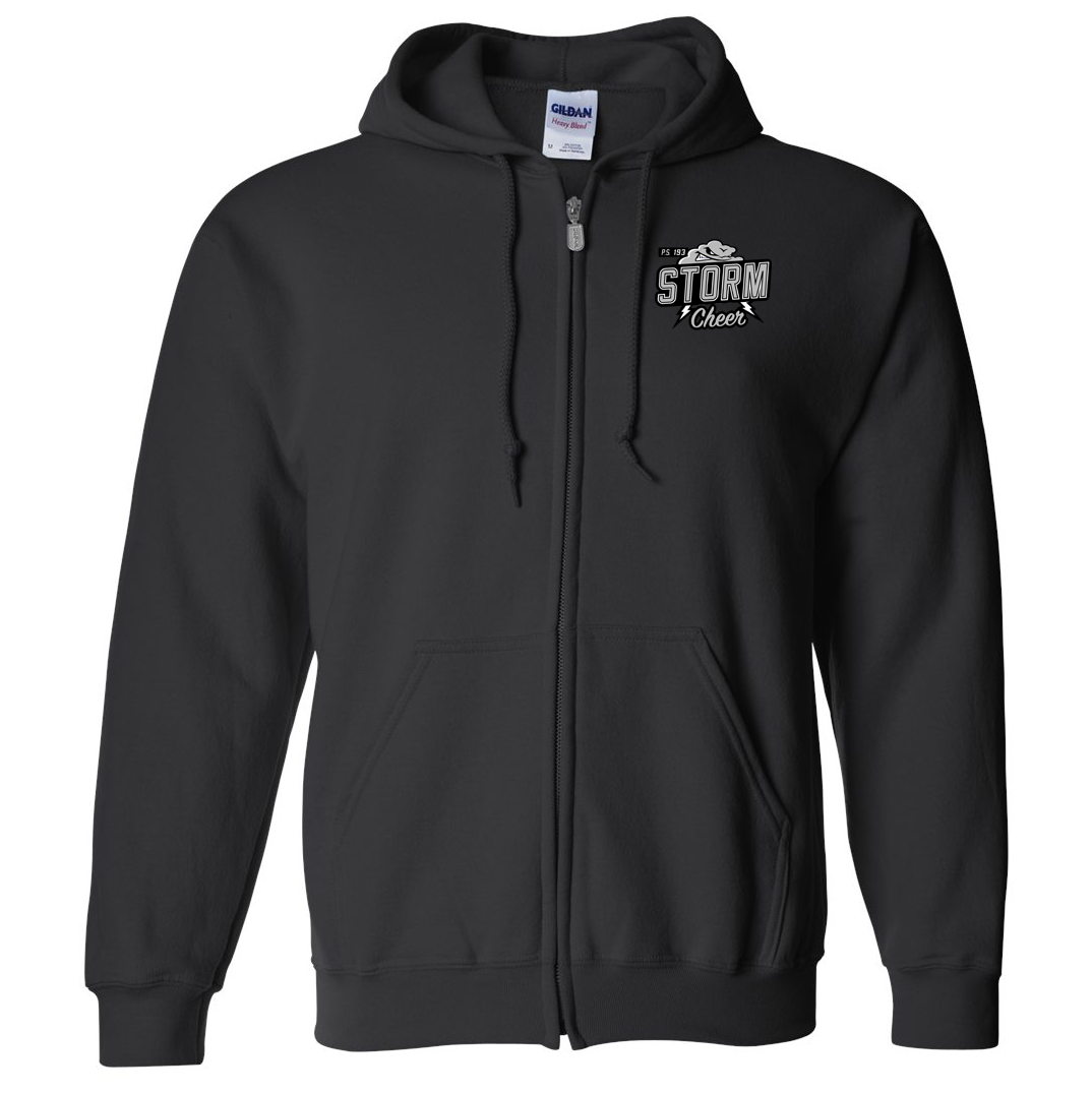 PS 193 Storm Cheer Heavy Blend Full Zip Hoodie