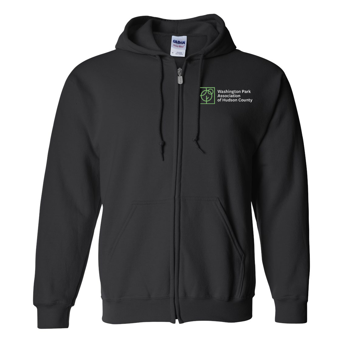 Washington Park Association Heavy Blend Full Zip Hoodie