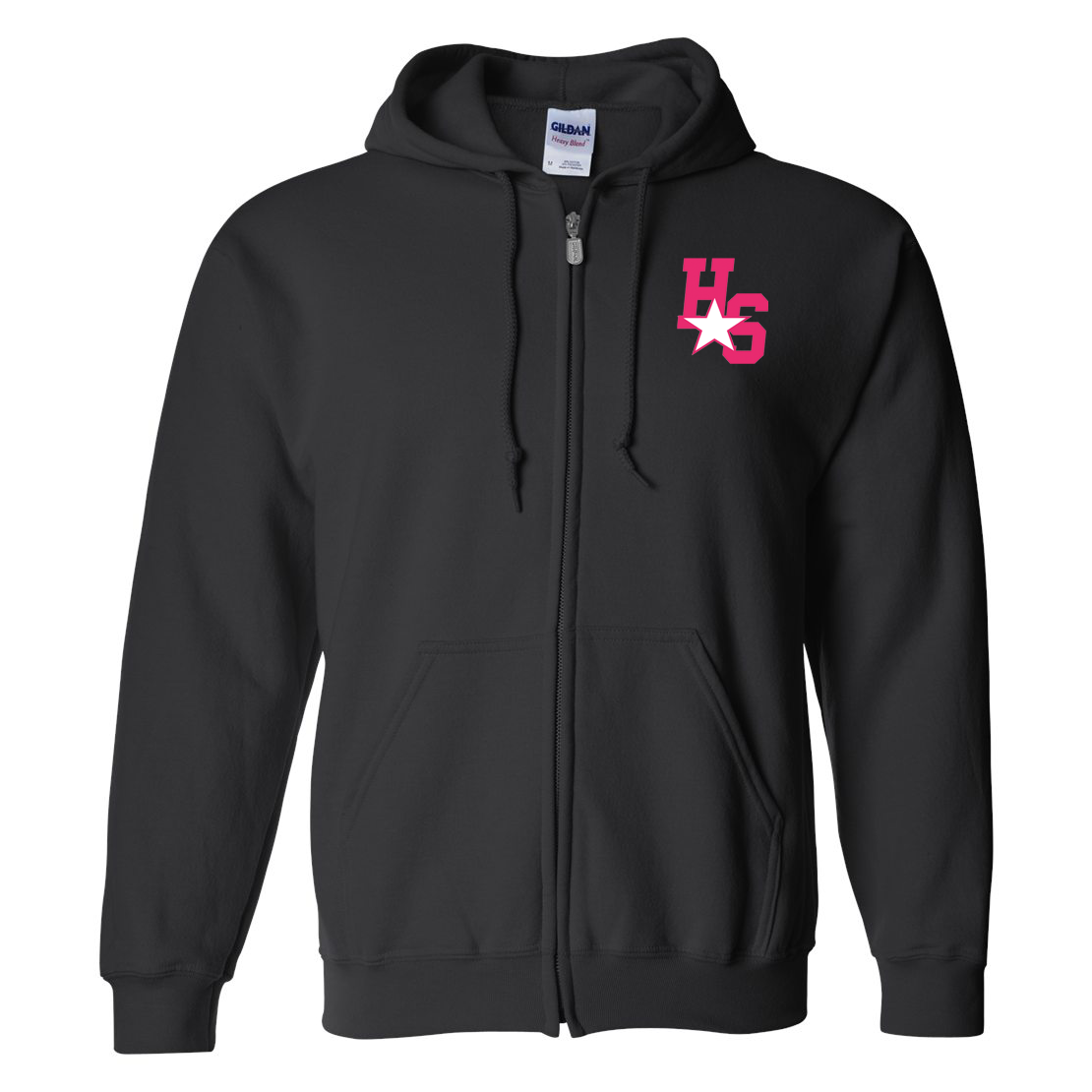 Hot Shots Baseball Heavy Blend Full Zip Hoodie