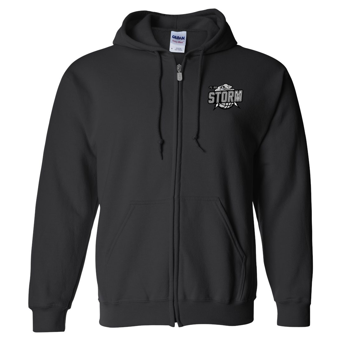 PS 193 Storm Basketball Heavy Blend Full Zip Hoodie