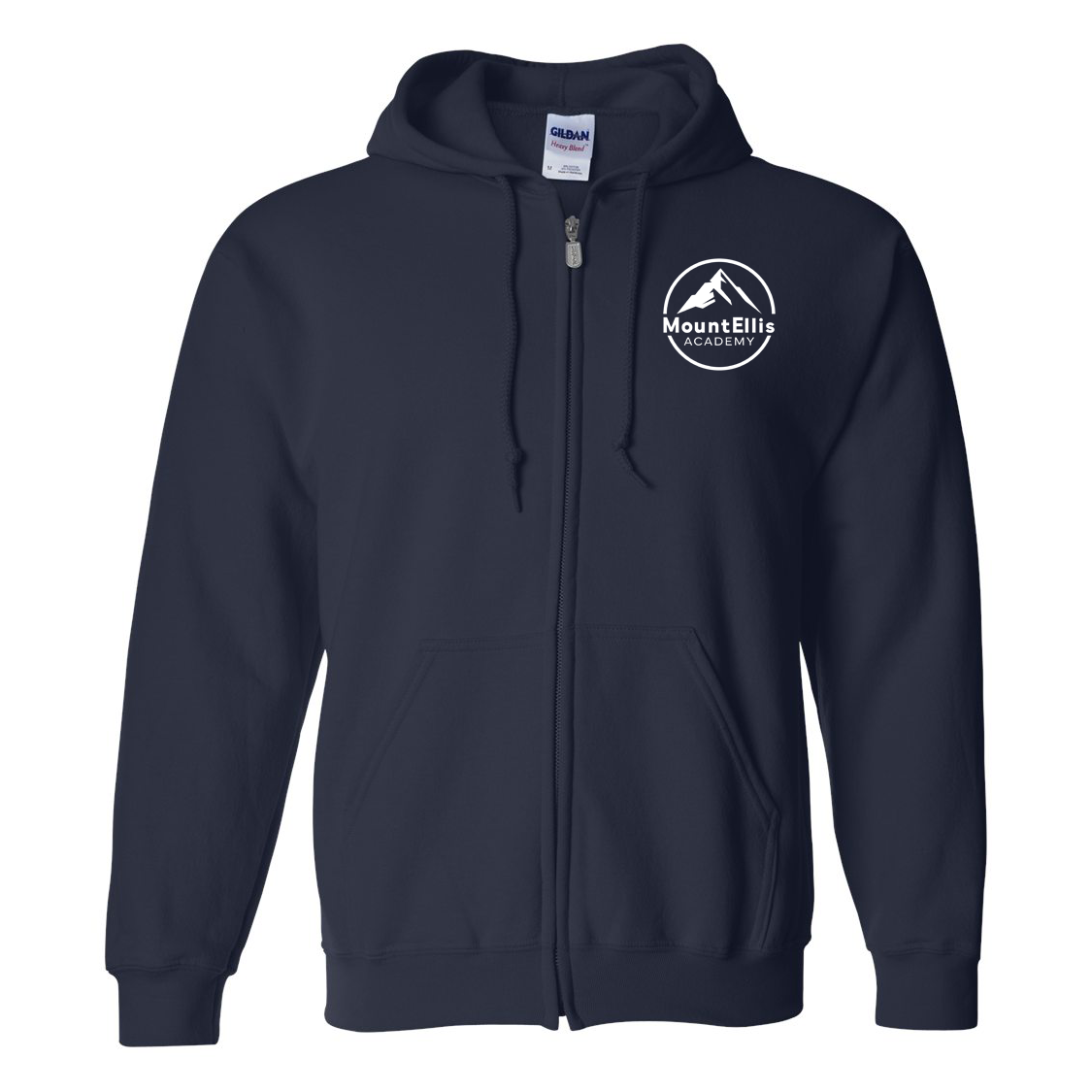 Mount Ellis Academy Heavy Blend Full Zip Hoodie
