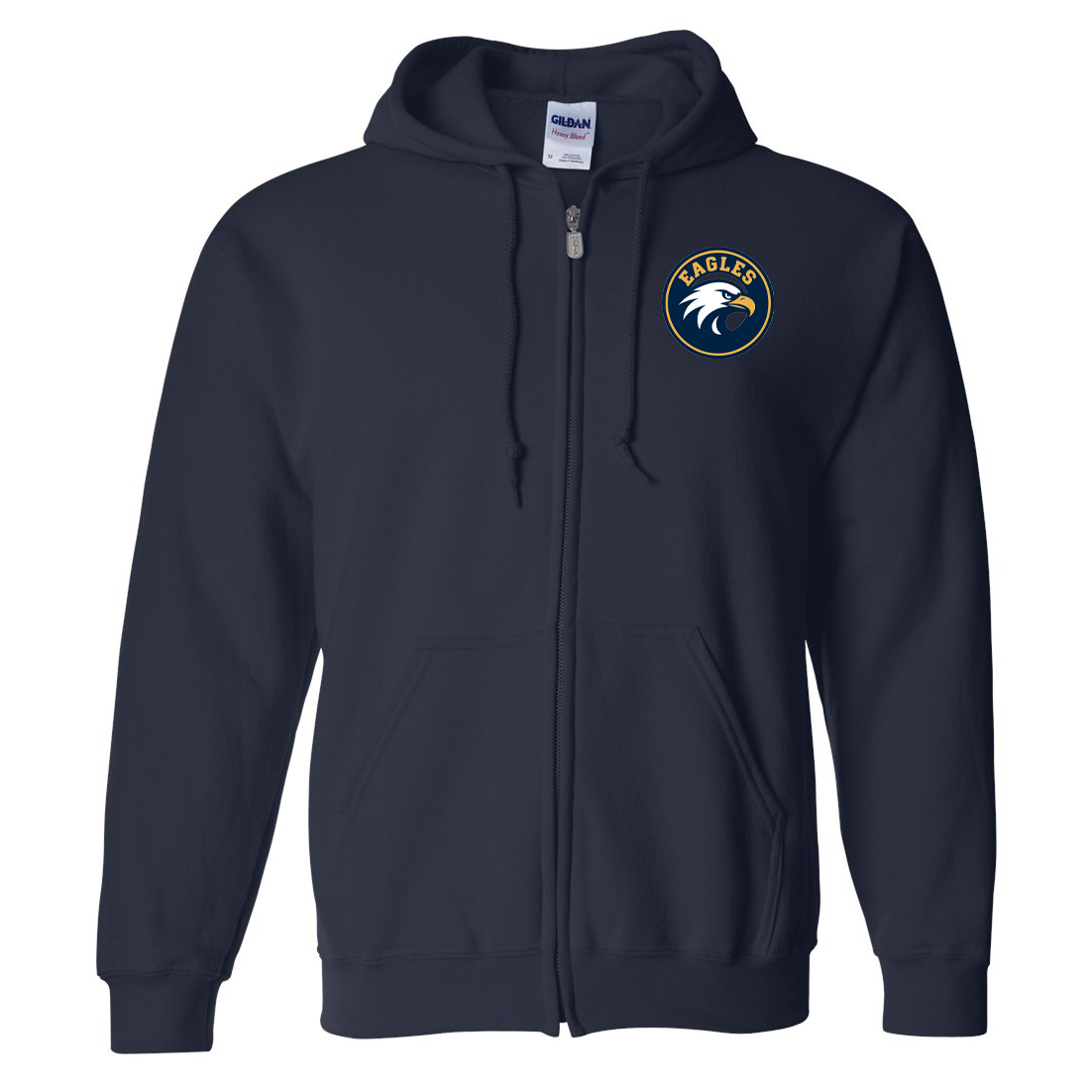 Mount Ellis Academy Athletics Heavy Blend Full Zip Hoodie
