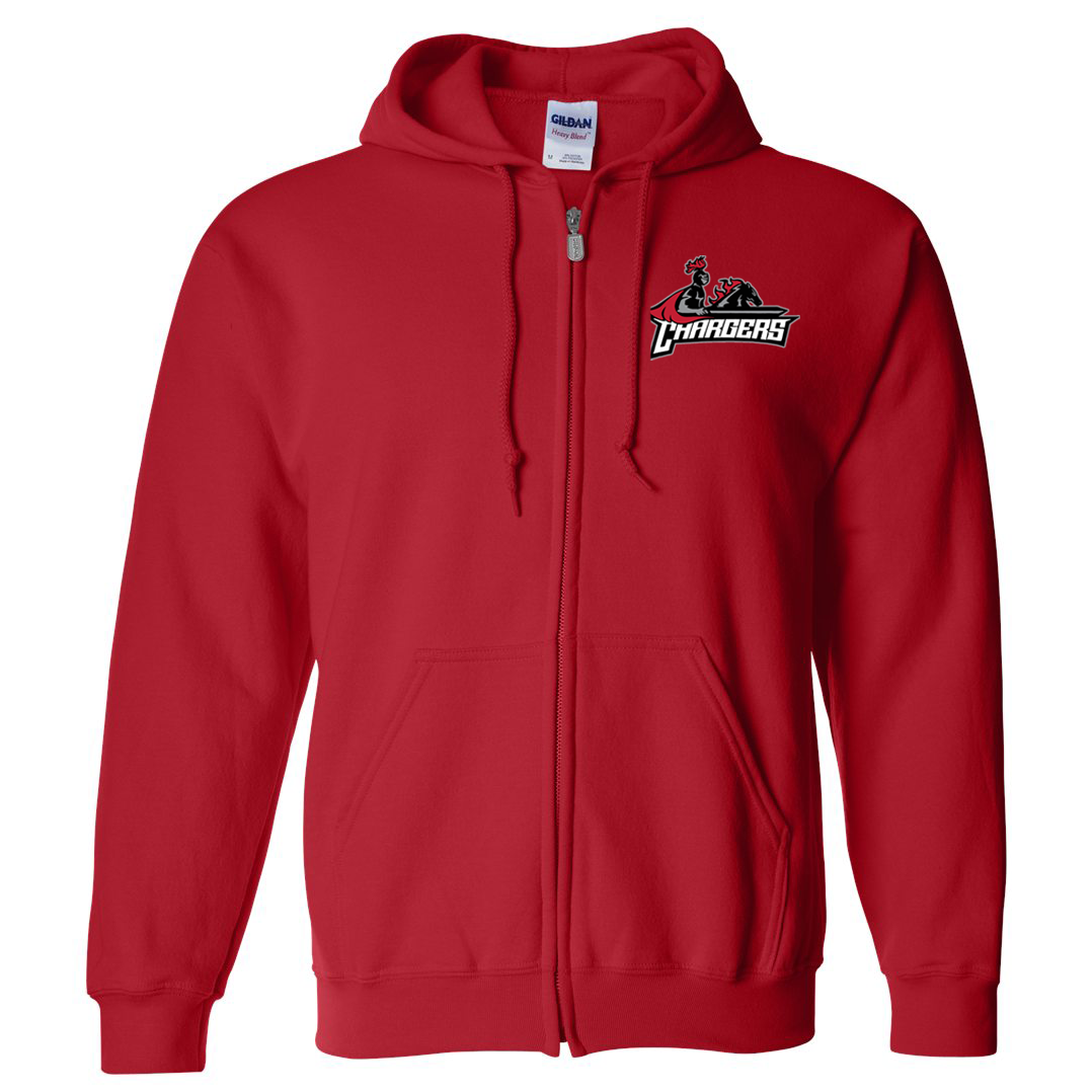 CenTex Chargers Heavy Blend Full Zip Hoodie