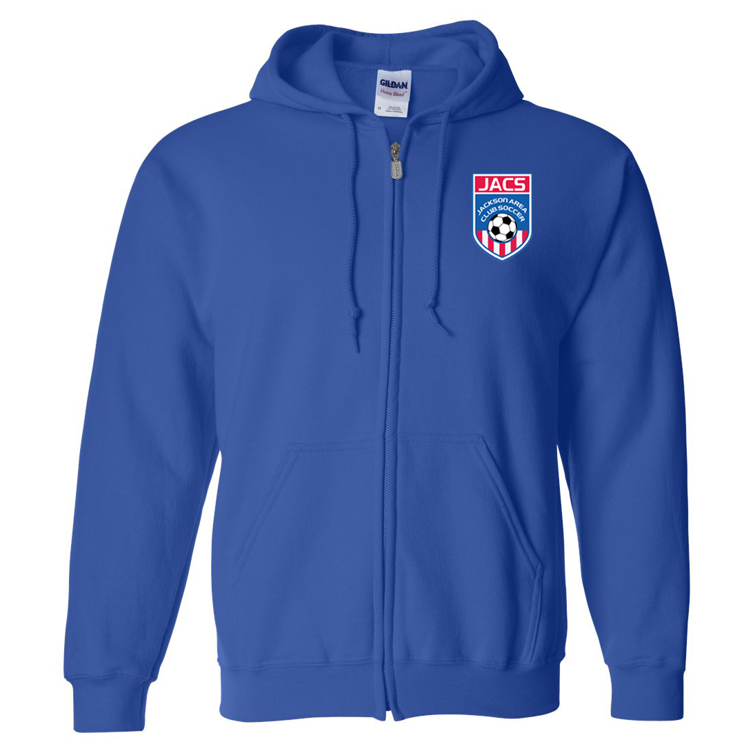 JACS Soccer Heavy Blend Full Zip Hoodie