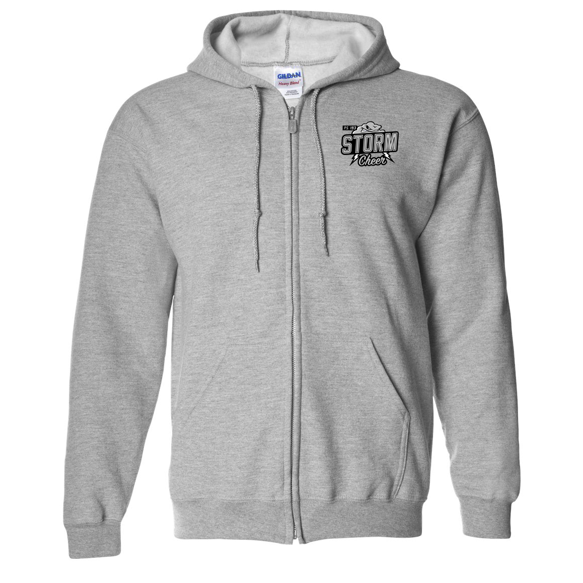 PS 193 Storm Cheer Heavy Blend Full Zip Hoodie