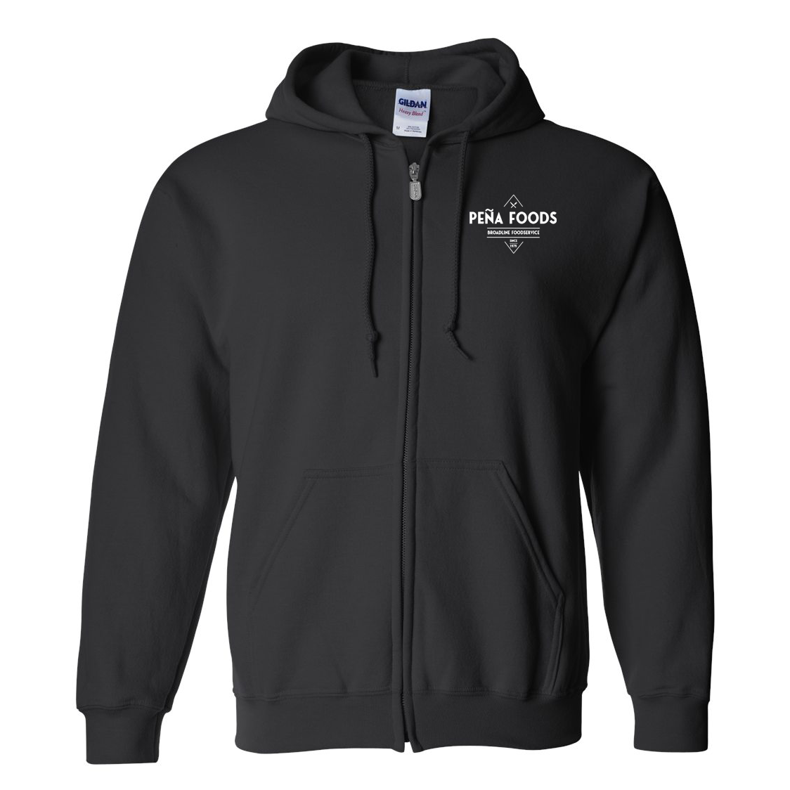 Peña Foods Heavy Blend Full Zip Hoodie