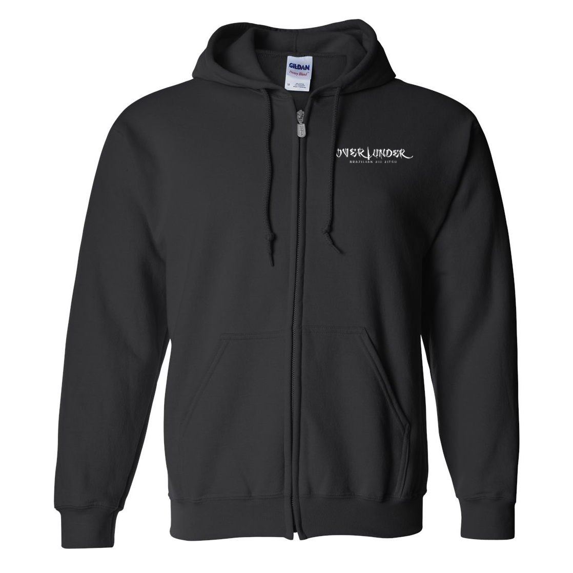 Over/Under Jiu Jitsu Heavy Blend Full Zip Hoodie