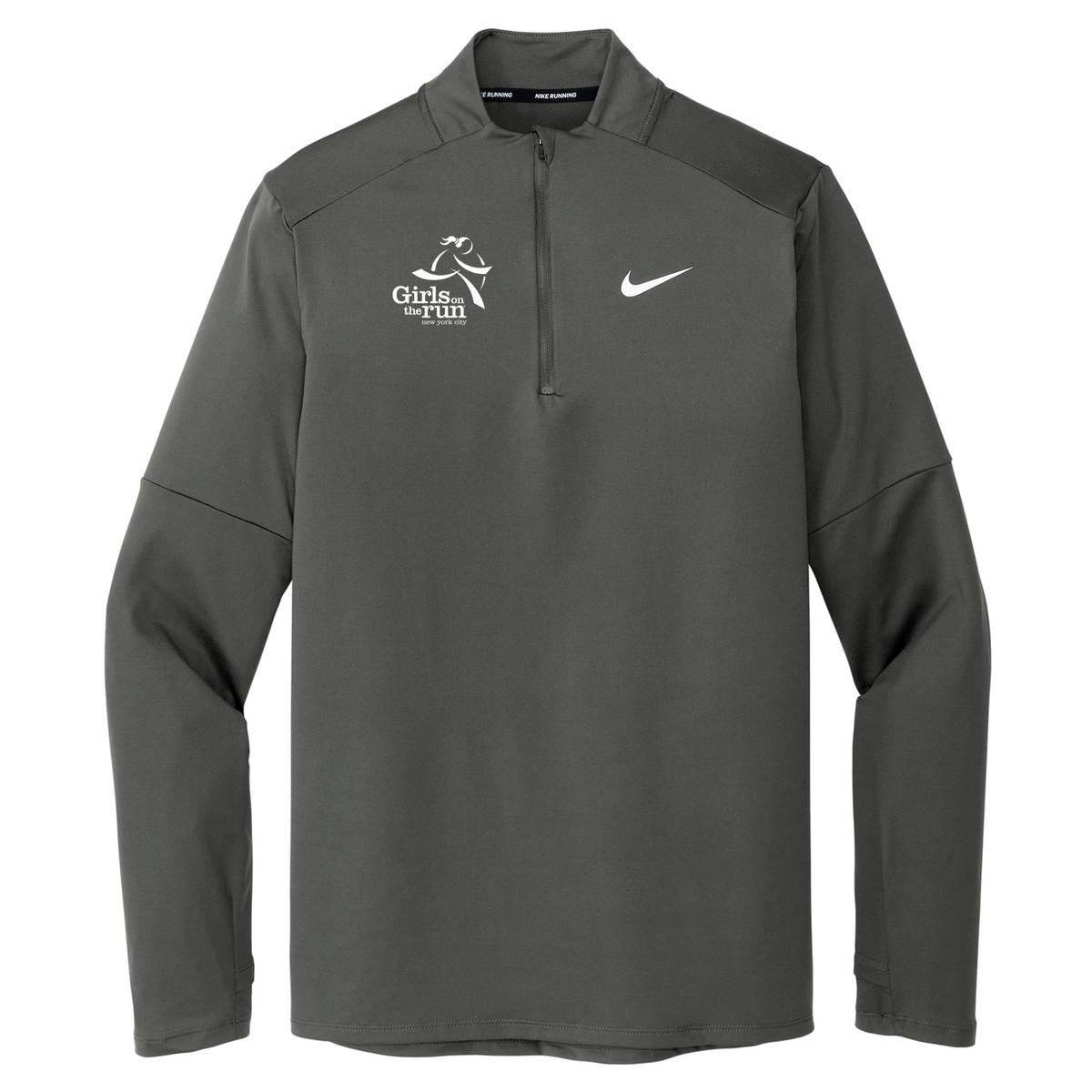 Girls on the Run NYC Nike Dri-Fit Element 1/2 Zip