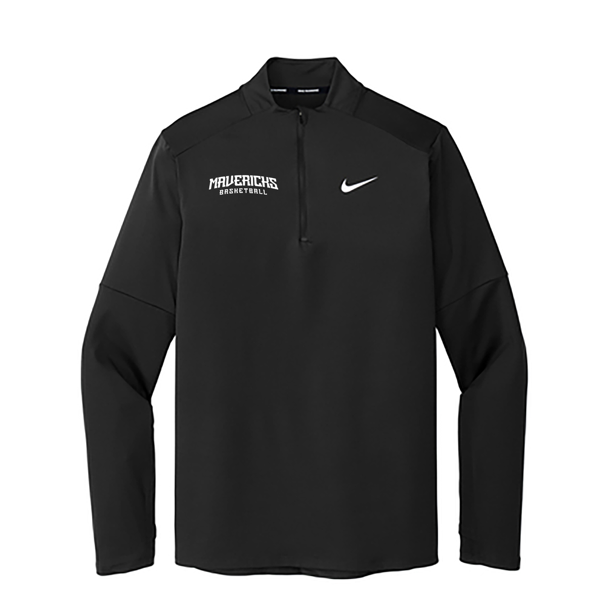 Mavericks Basketball Nike Dri-Fit Element 1/2 Zip