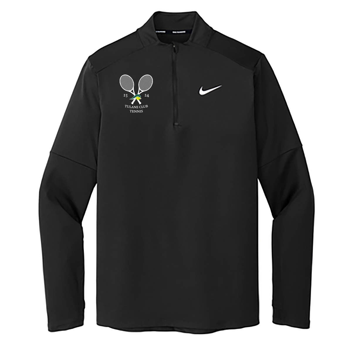 Tulane Club Tennis Nike Dri-Fit Element 1/2 Zip