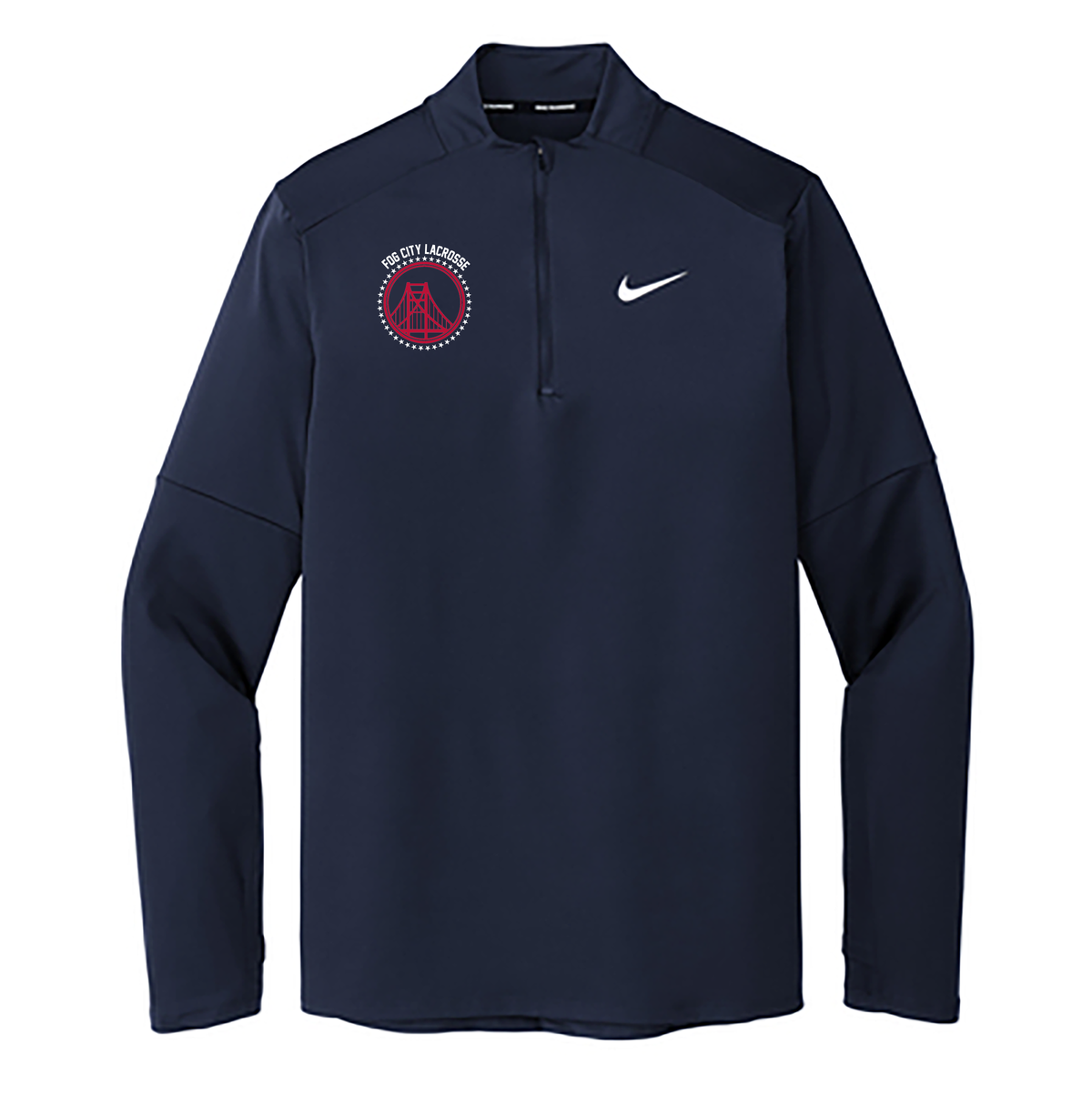 Fog City Girls Lacrosse Club Nike Dri-Fit Element 1/2 Zip