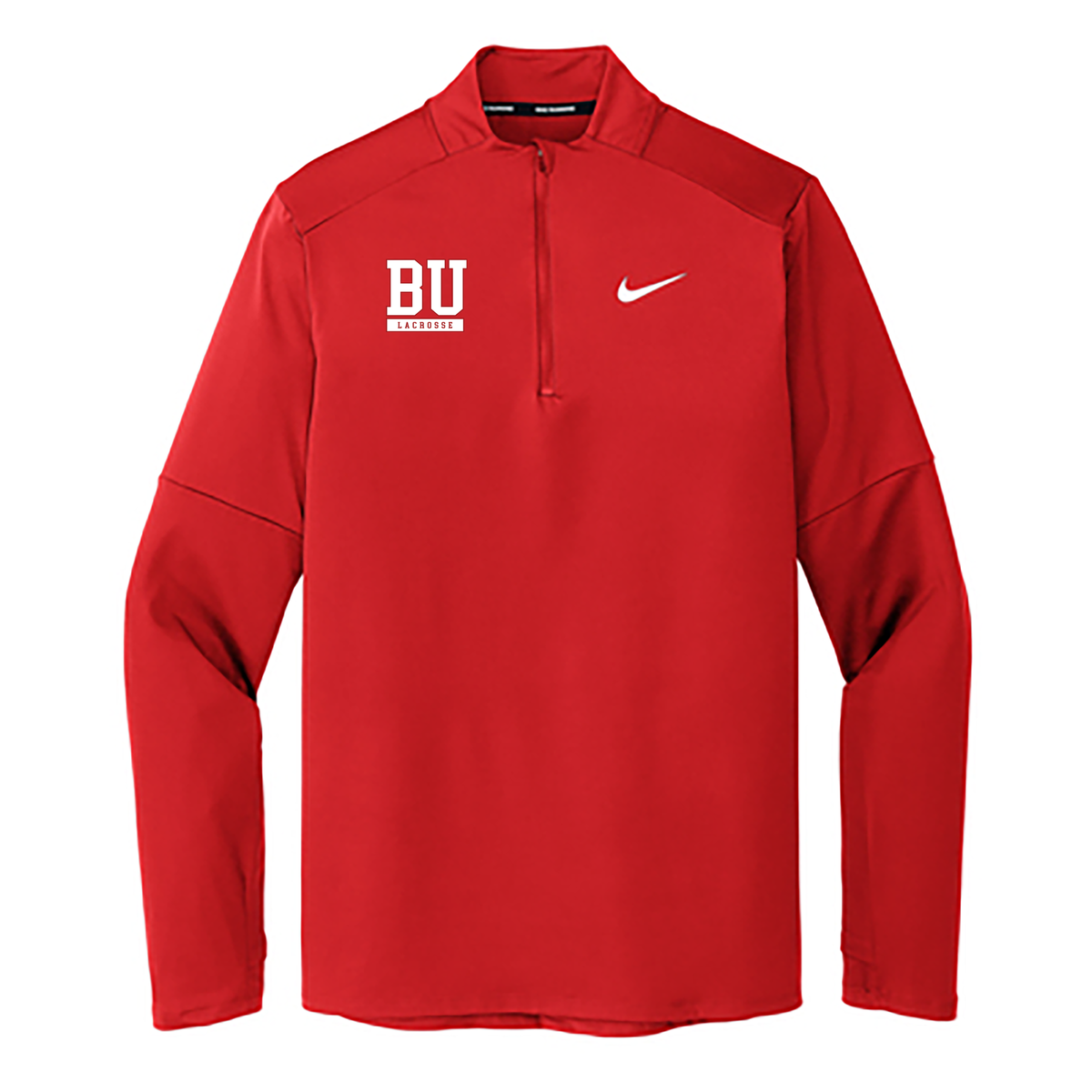 Boston University Lacrosse Nike Dri-Fit Element 1/2 Zip