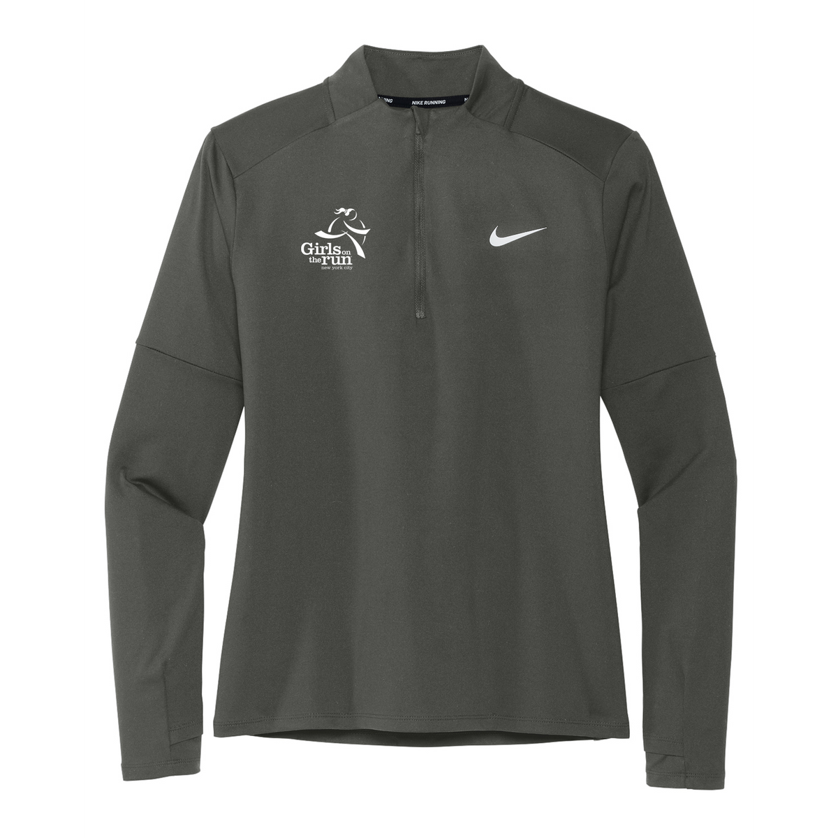 Girls on the Run NYC Ladies Nike Dri-Element 1/2 Zip