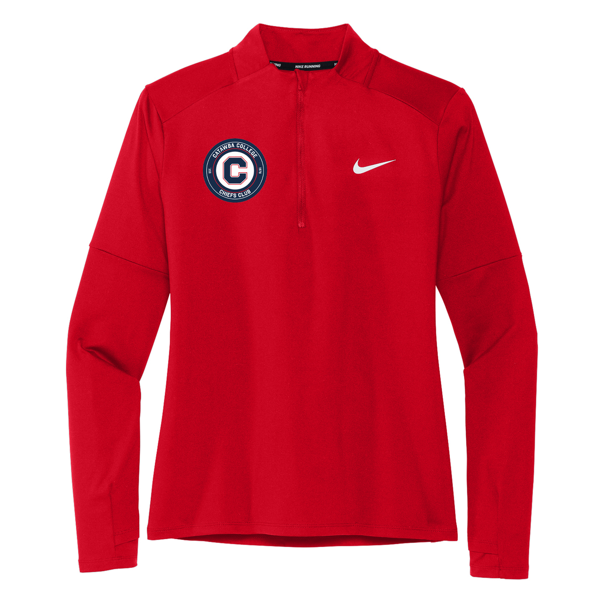 Catawba College Chiefs Club Ladies Nike Dri-Element 1/2 Zip